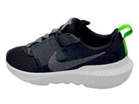 Nike Crater Impact Trainers GS Womens Size 6 UK BLACK IRON GREY