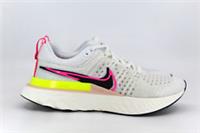 Nike React Infinity Run Flyknit 2 White Black Sail Pink Blast DJ5396-100