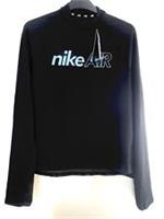 Nike Air womens gym training top black long sleeve RRP £72.95 DM7545-010 M, XS - M Regular