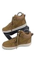 Nike Court Borough Mid GS Youth Size UK 4.5 Tan Wheat Trainers NEW