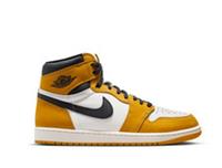 NIKE AIR JORDAN 1 RETRO HIGH OG MENS TRAINERS SHOES  DZ5485 701 Yellow Ochre