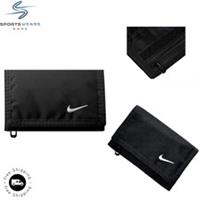 Nike Swoosh Wallet Unisex Dri-Fit Card Holder Zip Coin Cash Purse Travel Pouch