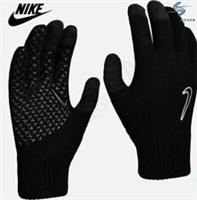 Nike Kids Knit Grip Gloves Football Junior Youth Winter Glove Sport Touch Screen