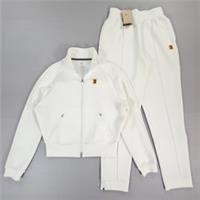 Nike Womens Tennis Tracksuit White Small Jacket & Pants Set Court FD4137 100 - S Regular