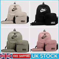 NEW Nike Backpacks Sports Training Travel Pocket Backpack School 3 Pcs Set Bag