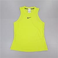 NIKE Womens Tank Top Green Small Tennis Court Dri Fit Advantage FD5672 389 NWOT - S Regular