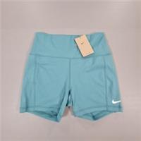 Nike Womens Tennis Shorts Teal Blue Medium Court Advantage Ball FZ6680 379 - M Regular