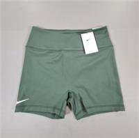 Nike Womens Tennis Shorts Green Medium Court Advantage Ball Short FD5662 338 - M Regular
