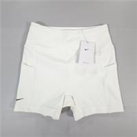 Nike Womens Tennis Shorts White Small Court Advantage Ball Short Yoga FD5662 100 - S Regular