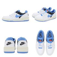 Nike Full Force Lo Trainers White / Black / Blue Men's Size UK 8 / EUR 42.5