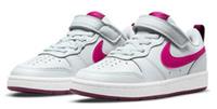 Nike Court Borough Low Girls Shoes Trainers UK Size 1.5 - 2.5  BQ5451 015