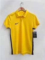 Nike Dry Academy 18 Polo Shirt Top Sports Activewear Yellow 899986 Womens Large - L Regular