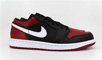 Nike Air Jordan 1 Low Black Gym Red White 553558-006