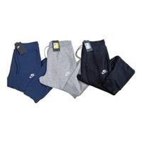 NIKE MENS FLEECE EMBROIDERED LOGO JOGGERS  FOR WINTER