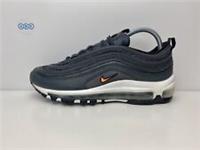 Nike Air Max 97 Black Anthracite White Orange Uk Size 6 EUR 39 AQ7331-002