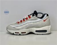 Mens Nike Air Max 95 Double Swoosh Move To Zero Light Bone Red Black UK Size 7