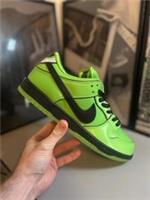 Nike Dunk SB x Powerpuff Buttercup Mean Green/lotus/Black FZ8319-300 UK 9