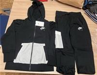 Nike Air French Terry Tracksuit Set Girls Large L 12-13yrs Activewear New RARE