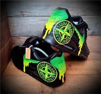 Nike Air Max 90/Custom Painted/Stone Island/Green/Essential/ID/Mens/Womens