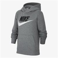 Nike Club Hoodie Kids Small 8-9yrs S Fleece Pullover Sweatshirt Activewear New