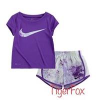 Nike DRI FIT Tie Dye Set Baby Shorts & T-Shirt Set 1 year / 18 month GENUINE
