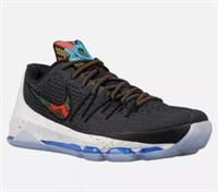 Nike KD 8 BHM Black History Mens UK 8 EU 42.5 Black & Multi Trainers Sneakers