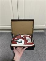Nike Air Jordan 1 Mid GS Sail Midnight Green Trainers BNIB Size 6uk DQ8423-105