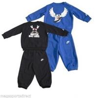 NIKE INFANT TODDLER MISTER BAD AIRS FLEECE JOGGING SUITTRACKSUIT JOG BNWT BABY