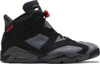 Nike Air Jordan 6 Retro PSG - Iron Grey/Black-Infrared 23 UK 6.5 US 7.5