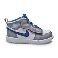 Infants Nike Jordan 1 Mid ALT (TD) - AR6352 014 - Cement Grey White True Blue