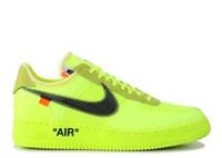 Nike Air Force 1 Off White - Volt/Black-Volt-Cone