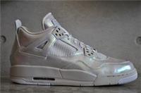 Nike Air Jordan 4 Retro Pearl GG (GS) - Light Bone/Cannon-Light Bone