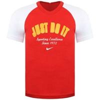 Nike Just Do It Kids Red T-Shirt