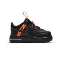 Nike Air Force 1 Flash Pack Kids Black Trainers
