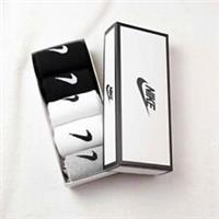 Nike Socks 5 Pairs Mid-Tub Cotton Socks Men/Women Boxed - One Size Regular