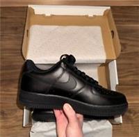 Multiple Sizes - Nike Air Force 1 Low '07 Black Brand New - FREE UK NEXT DAY!