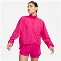 Nike Dri-FIT Swoosh Womens Windbreaker Running Jacket Size Large Pink FB4694-615 - L Regular