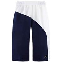 Nike Air Jordan Stretch Waist Mens White/Blue Basketball Shorts 273830_410