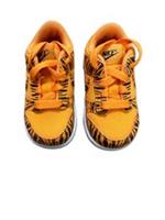 Kids' Nike Flex Runner DZ5634-800 Orange Zebra Print | UK 4.5 EU 21 |