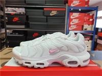 Nike Air Max Plus TN Tuned Summit White Pink Rise UK 9 US 11.5 EUR 44 HF0107 100