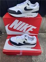 Womens Ladies Shoes Casual NIKE AIR MAX 1 Trainers White DZ2628 102 EU 37.5 UK 4
