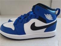 Nike Jordan 1 Mid Boys Girls Trainers - Size UK 11.5 - DQ8424-402 - RRP £85
