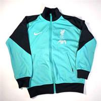 Liverpool FC Nike Junior Turquoise Blue Strike Drill Top - Boys 10-11 Years