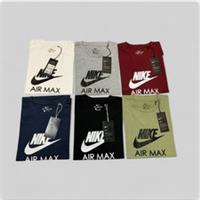 NIKE AIR MAX COTTON SHORT SLEEVE T-SHIRT FOR MENS - M Regular
