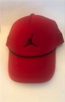 Nike Kids Jumpman Trucker Hat | Red Snapback Mesh Cap | Jordan Youth Adjustable