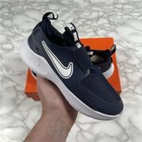 Nike Flex Runner 3 | Midnight Navy White | Grade School Size 5