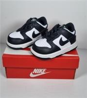 Nike Dunk Low (TDE) Black/White Toddler Size UK 2.5 (3C) Brand New Boxed