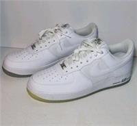 Nike Air Force 1 07 - White/Oil Green - HM0941 100 - UK 11.5/EUR 47 - Mens