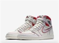 Nike Air Jordan 1 High OG Sail/Phantm/UniversityRed Men Shoe Size UK10/12