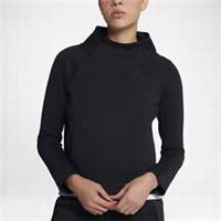 NIKE TECH FLEECE ADVANCED QUALITY Women's Long Sleeve Top Size L XL LOOSE FIT - L Regular